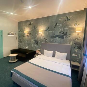 Двухместный номер-студия Делюкс с 1 кроватью в Отеле Кирин